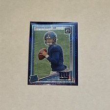 2025 Donruss Optic Jaxson Dart Purple Shock 
