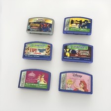 LOT of 6 LeapFrog Leapster LeapPad Game Cartridges