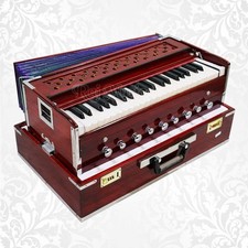 H18 Harmonium   3  Octave Portable, 9 Stops, Multifold Bellow  Bass-Male Reeds