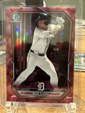 2026 Bowman Chrome Max Clark Chrome Gum Ball Refractor #BCP-2 Detroit Tigers