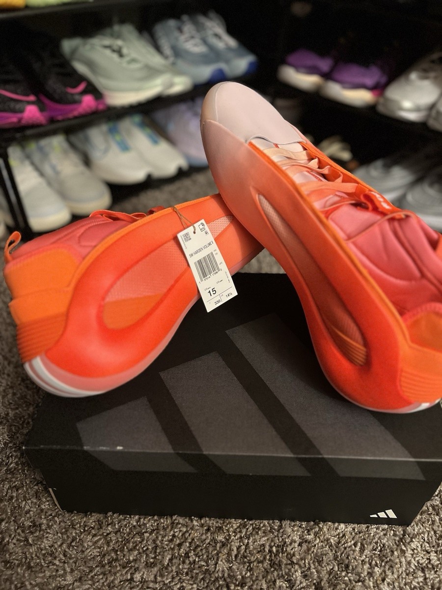 Adidas Harden Vol. 8 PE Drew League Clear Pink Sneak ers  display picture 3