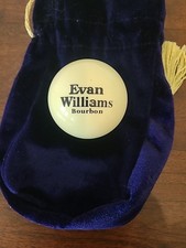 Evan Williams Bourbon Pool Billiards Playboy Bunny Cue Ball