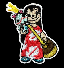 Disney IRON ON PATCH APPLIQUE 2 1/2 x 1 1/2 inch FREE SHIPPING