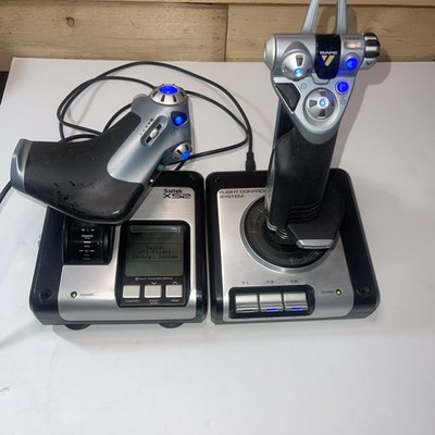 Logitech G Saitek X52 Throttle and Stick Flight Control System - PLEASE READ