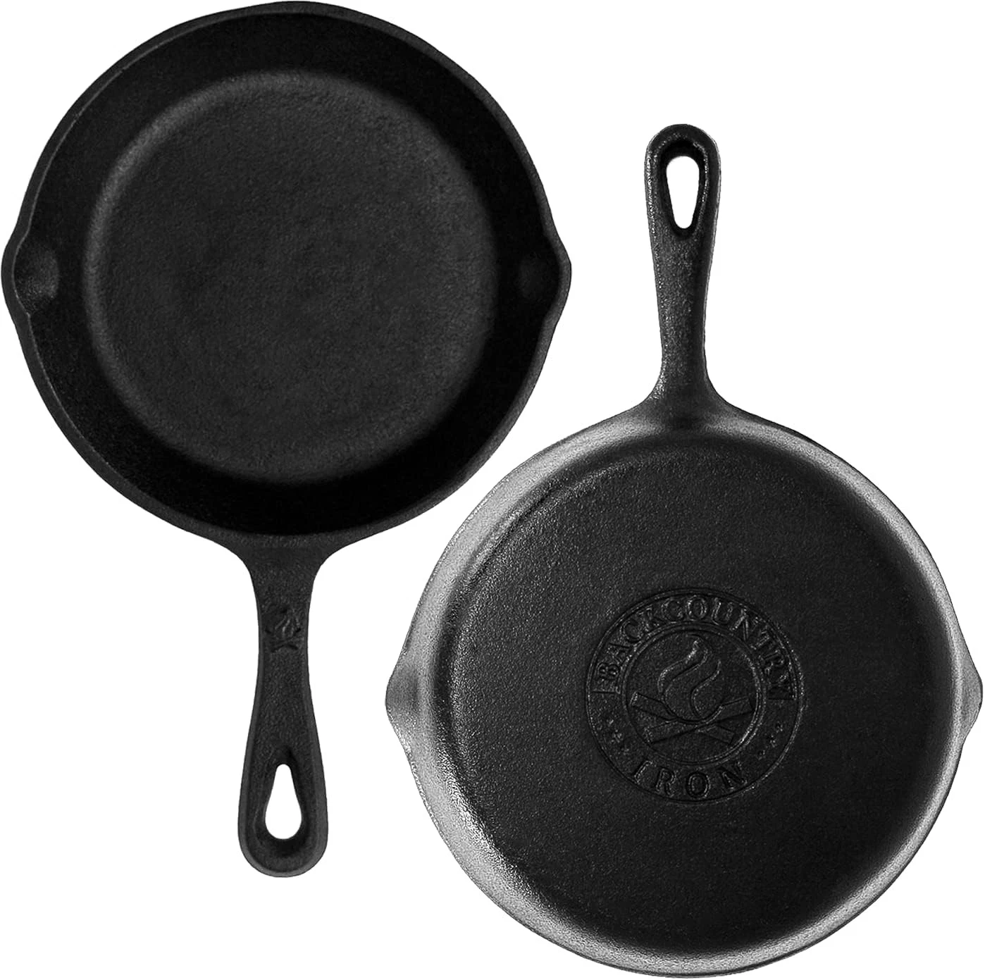Backcountry Iron Wasatch Pre-Seasoned Round Cast Iron Skillet - Thumbnail 2