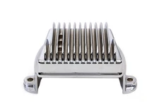 Volt Tech Regulator Chrome 50 Amp fits Harley Davidson