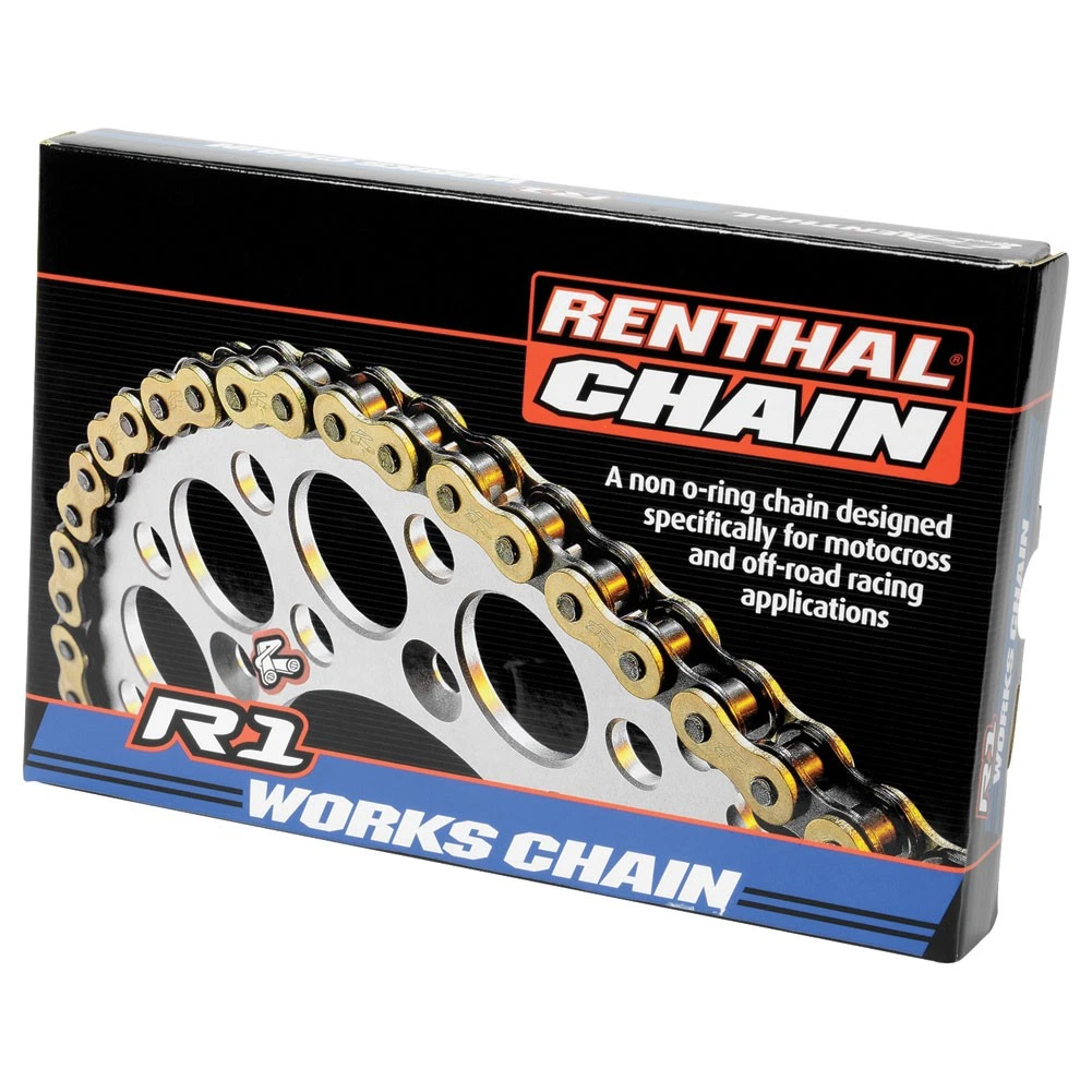 Las mejores ofertas en Cadenas de Motocicleta Renthal, piñones y