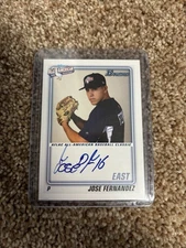 2010 Jose Fernandez Auto Topps Bowman Aflac All-American Rookie Autograph RC