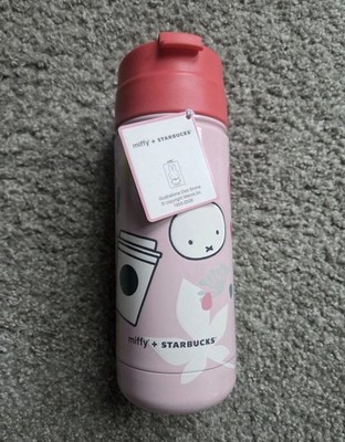 STARBUCKS+ Miffy ウォーターボトル ピンク Starbucks x Miffy 2026 US Pink Tumbler Cup Stainless Steel 18Oz