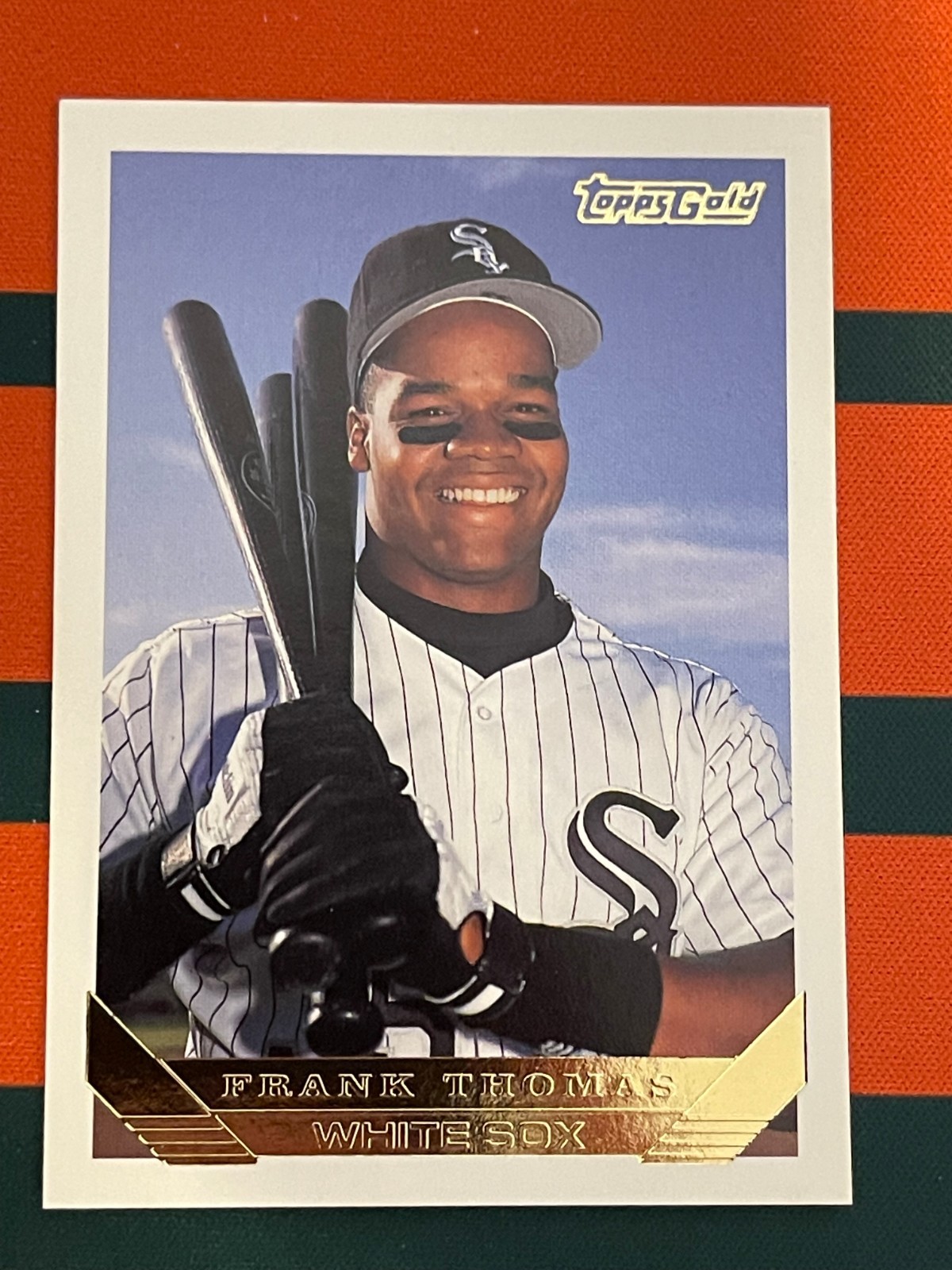 1993 TOPPS FRANK THOMAS TOPPS GOLD CHICAGO WHITE SOX #150