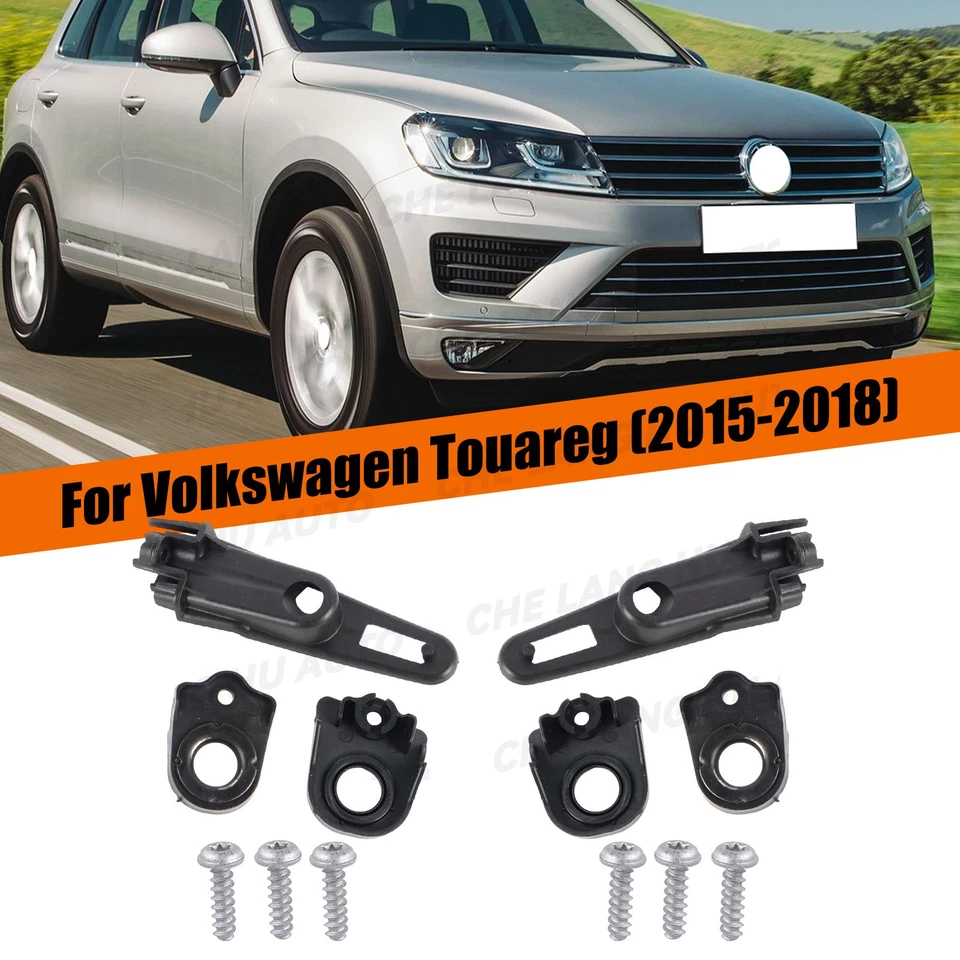 Brand New Headlamp Housing Repair Kit PAIR For Volkswagen Touareg 2015-2018 - Image 2 of 4