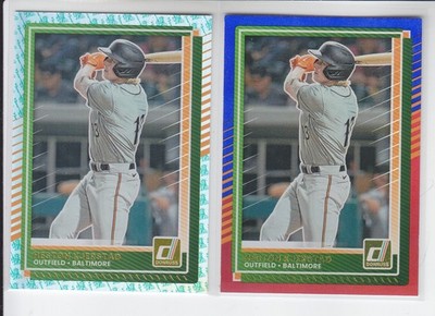 2 - 2025 Donruss HESTON KJERSTAD Liberty + Red Blue Foil Orioles #8