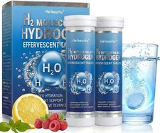 100 Hydrogen Water Tablets High Ppm Magnesium H2 Supplement Lemon Raspberry Mint 100 Hydrogen Water Tablets High Ppm Magnesium H2 Supplement Lemon Raspberry Mint
