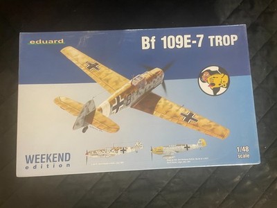 1/48 EDUARD BF 109E-7 WEEKEND EDITION #84167 NEW PLASTIC AIRPLANE MODEL KIT