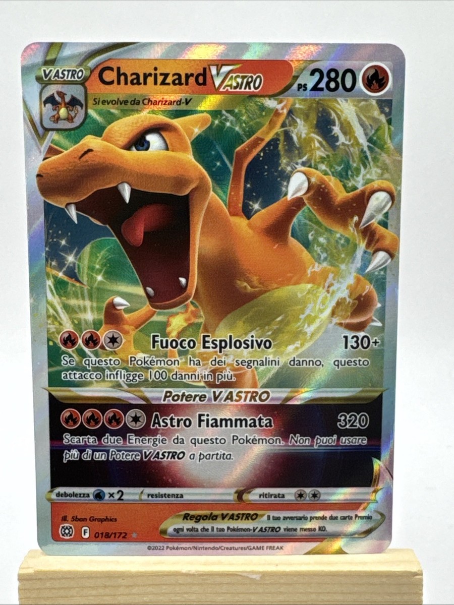 pokemon tcg brilliant stars 018 172 charizard vstar card Charizard VSTAR 018/172 Swsh09: Brilliant Stars Holo