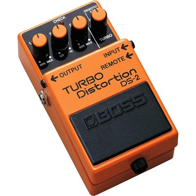 BOSS DS2 Turbo Distortion Pedal With Remote Jack