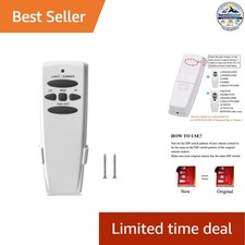 Ceiling Fan Remote Transmitter For Hampton Bay HD5 FAN-HD UC7078T 3 Speed