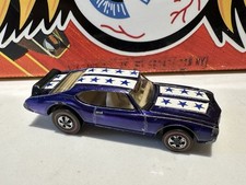 GRAIL ALERT! 1971 Hot Wheels REDLINE PURPLE OLDS 442 WOW! All Original