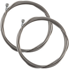 Pack of 2 Jagwire Sport Brake Cable 1.5x2000mm Slick Stainless Campagnolo