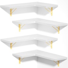 Love- Corner Shelf Wall Mounted, Floating Wall Shees for Stora,