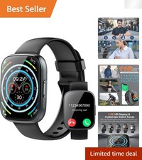 Stylish Bluetooth Smart Watch: 1.95" Screen, Health Tracker, Smart Notifications