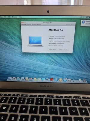 on ebayMacBook Air   Early 2014 13-inch (1.4 GHz Intel Core i5, 4 GB RAM)