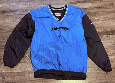 Vintage 90s NFL Nike Pro Line Carolina Panthers pullover reversible jacket Large