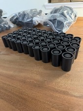 50 count Black 35mm Plastic Canisters  Film, Seeds, Hobby 