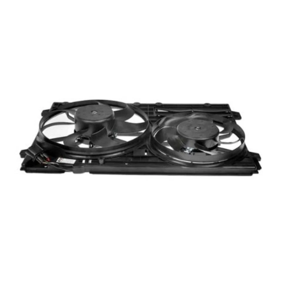 Ventilador de radiador para Volkswagen R32 2008 | Plástico | Motor cepillado | Negro | 2 ventiladores Foto 3 de 4