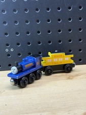 Thomas Friends Wooden Railway Train Engine Sir Handel Cargo Car