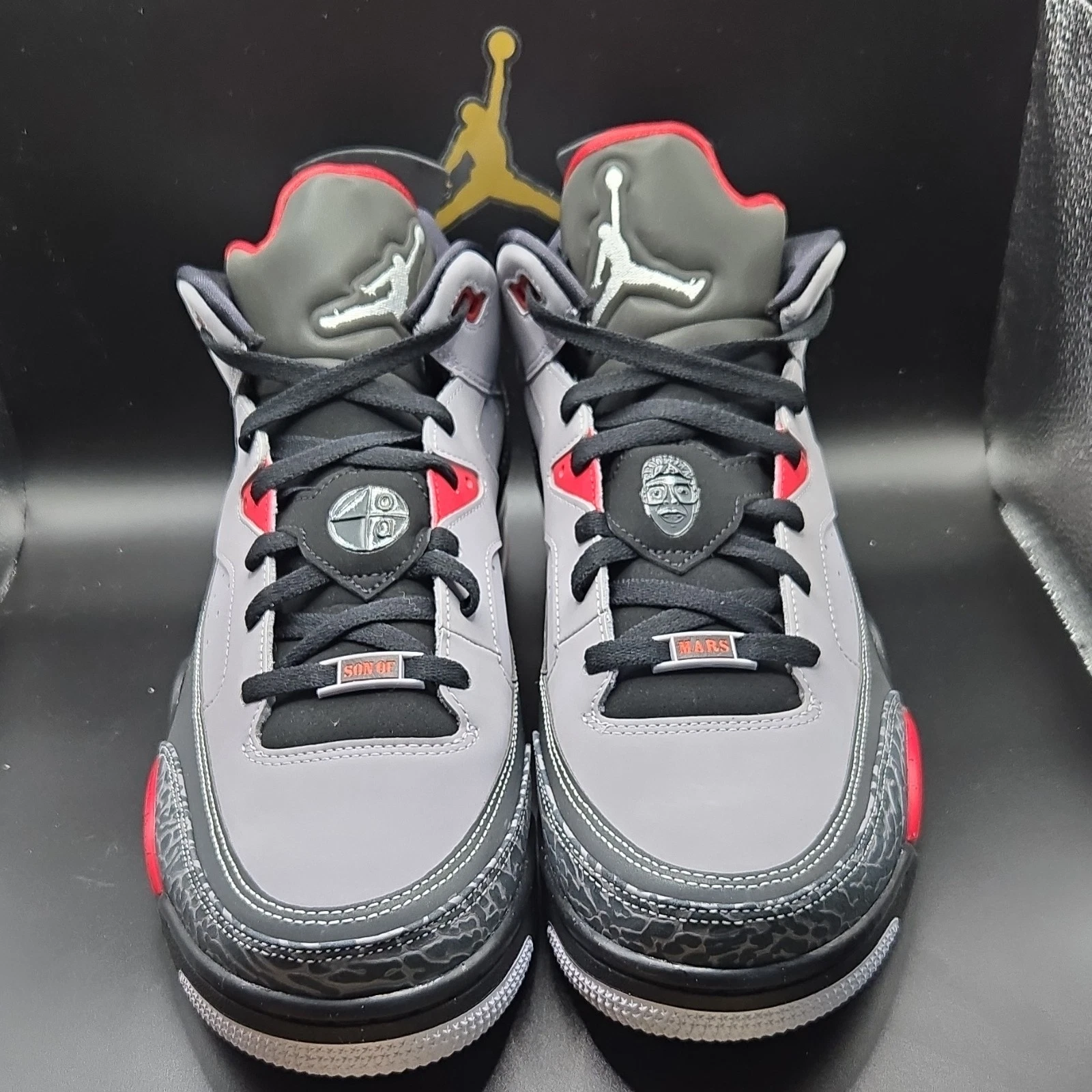 Size 13m -JORDAN SON OF MARS LOW CEMENT GREY SNEAKER 580603-004