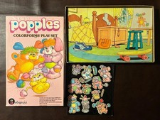 Vintage Colorforms Popples Play Set Nice 1986 MPN 07446