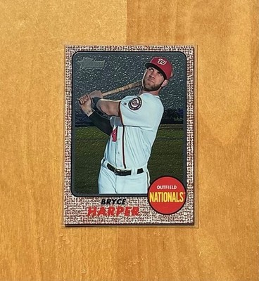 2017 Topps Heritage Bryce Harper #THC-427 Chrome #410/999