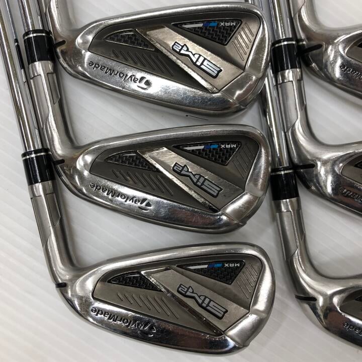 TaylorMade - SIM2 MAX アイアン 6-PW＋AW 6本 KBS MAX MT85 S 楽天市場】テーラーメイド SIM2 Max アイアンセット 8本組 (5-PW