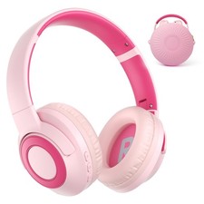 Kids Bluetooth Headphones with ANC, Wireless Over-Ear Headset for Boys and Gi...