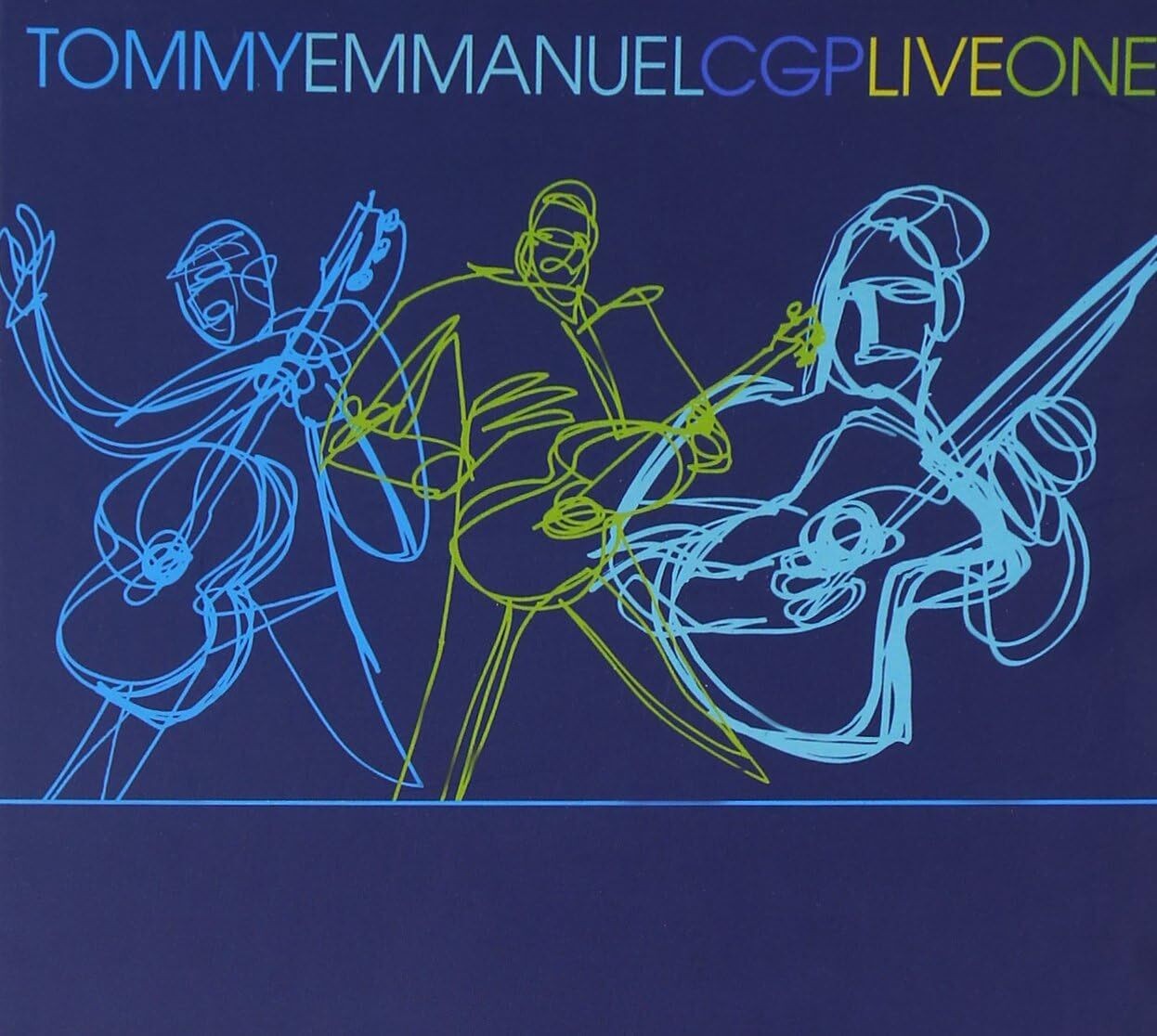 Концертный альбом Tommy Emmanuel CGP Live One (CD)