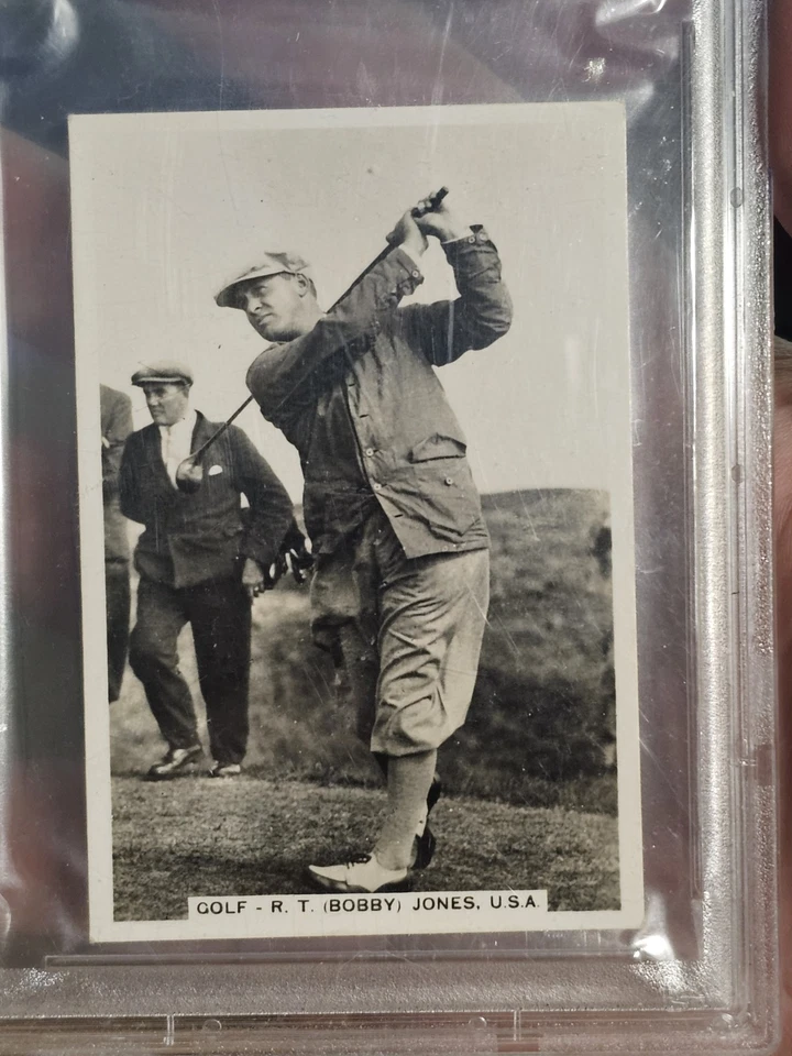 1935 J.A. Pattreiouex R.T. Bobby Jones Sporting Events & Stars #19 PSA 5 EX - Image 4 of 4