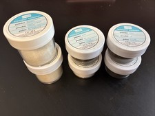 Stampin  Up emboss powder Lot of 6 Embossing Powders Crafting Gold, Glassy Glaze