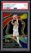 2024 Panini Select WNBA - Natasha Cloud #238 - Tie Dye Prizm /25 - PSA - /25