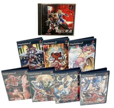GUILTY GEAR ISUKA X Plus XX XX SLASH XX #RELOAD Accent Core 8 Set PS1 PS2...