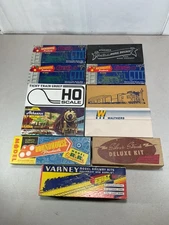 HO Lot of 11 Vintage Rolling Stock Kits, Built, Partial Builds, Incomplete