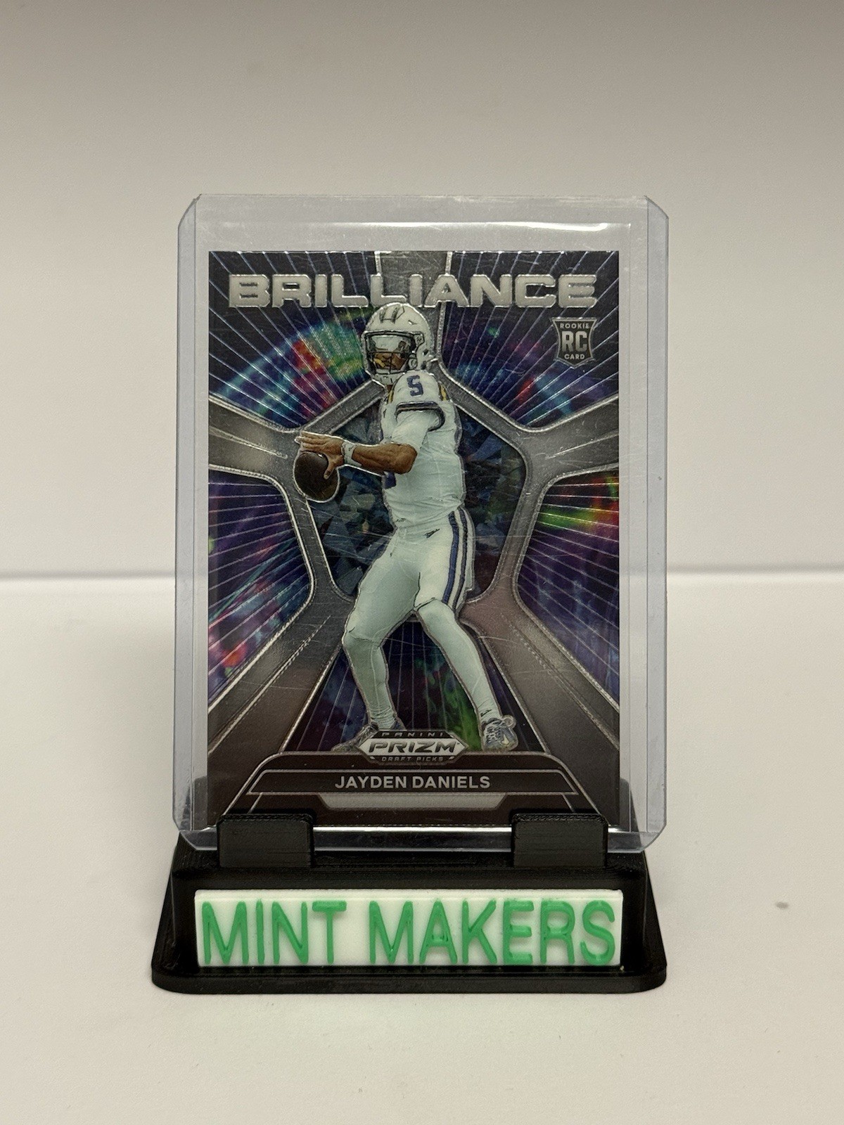 2024 Panini Prizm Draft Picks - Brilliance Jayden Daniels #BR-JD (RC)