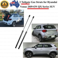 2 Tailgate Gas Struts Shocks For Hyundai Venue QX Rear Hatch Trunk Boot Lid Lift