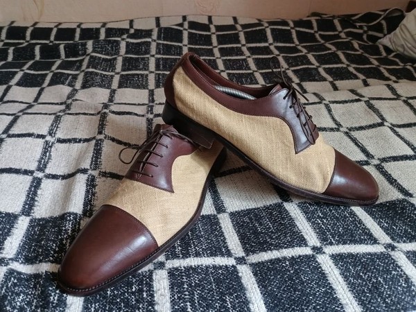 Men A.Testoni Heels Brown 45