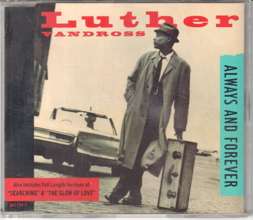 Luther Vandross Always and Forever CD UK Issue Pressed In Austria Epic 1994