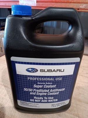 Genuine OEM Subaru Super Coolant Prediluted 1 Gallon Pre Mixed S0A906V9272