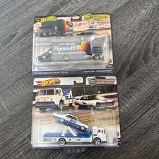 Hot Wheels Premium Team Transport Lot Of 2