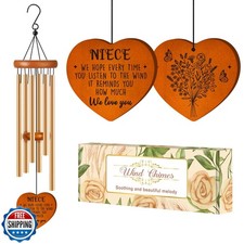 Niece Gifts from Auntie, Niece Gifts Wind Chimes, Niece Birthday