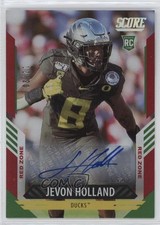 2021 Score Rookies Red Zone Signatures 12/20 Jevon Holland #358 Auto 4f5