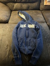 Vintage Abercrombie Fur Hoodie Sherpa Size Medium